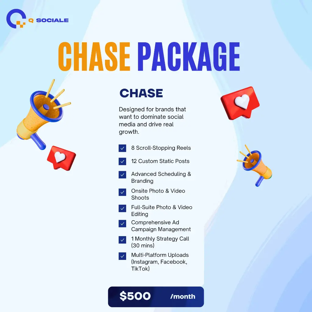 CHASE Package Subscription