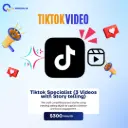 Tiktok Specialist (3 Videos with Story telling)