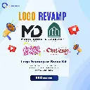  ⁠Logo Revamp or Brand Kit $80 (one-time)