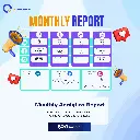 ⁠Monthly Analytics Report  $20/month